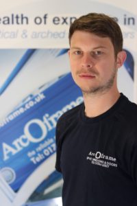 Team Member John at ArcOframe's Customer Services Team