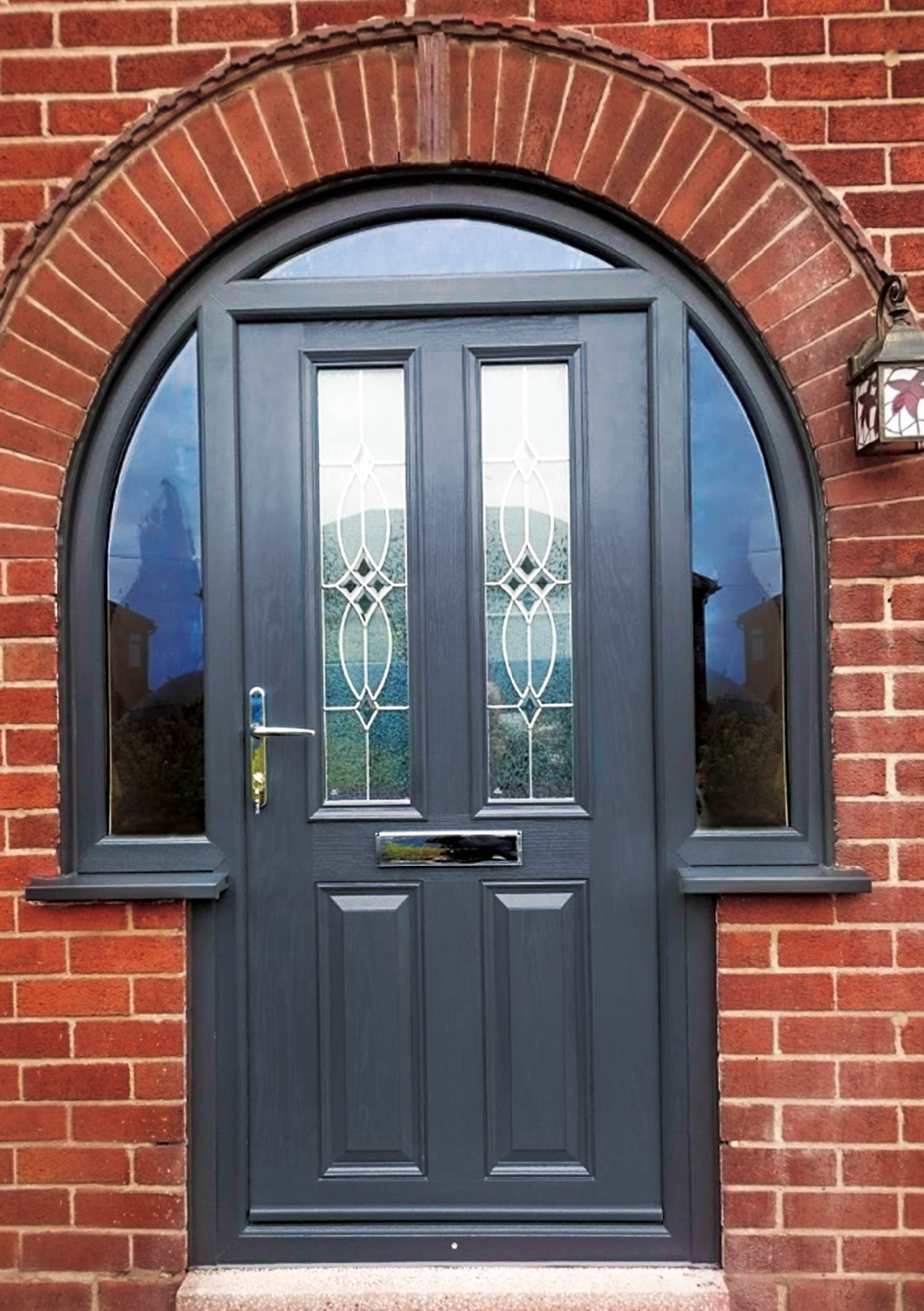 New Composite Door after being fitted by ArcOframe