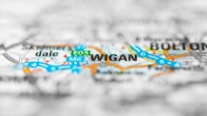 Wigan Map - ArcOframe