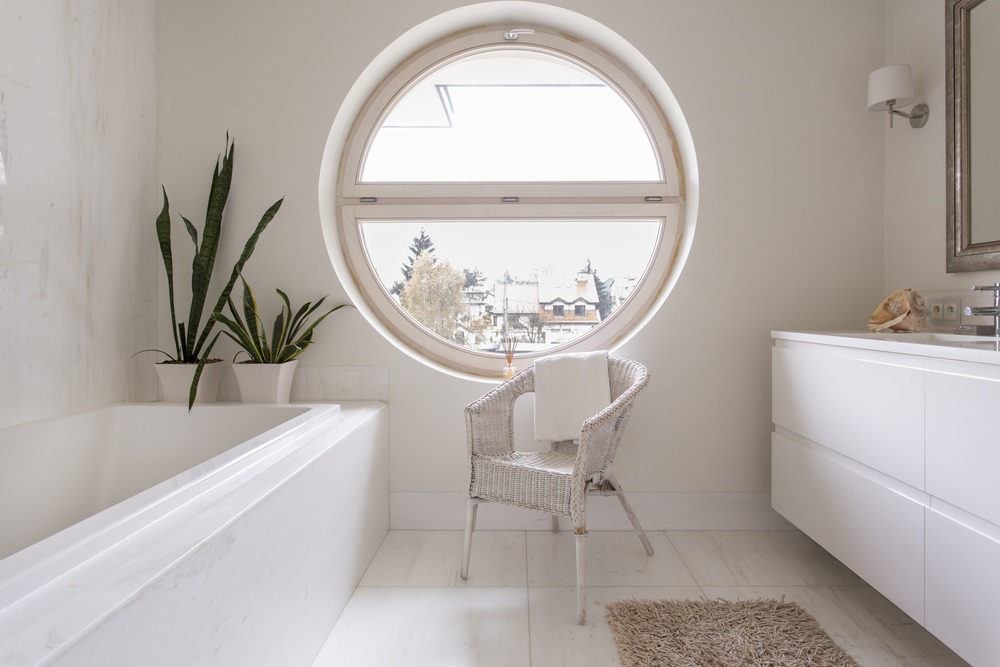 How to use round windows and frames